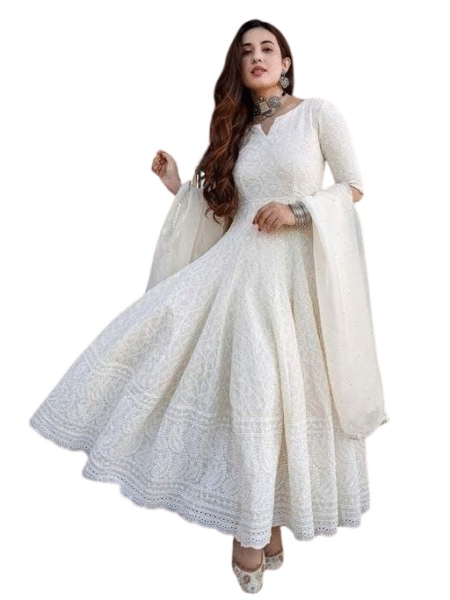Straight Fit Cotton Kurta & Palazzo Combo with Dupatta ? Women?s Ethnic Wear(XL)